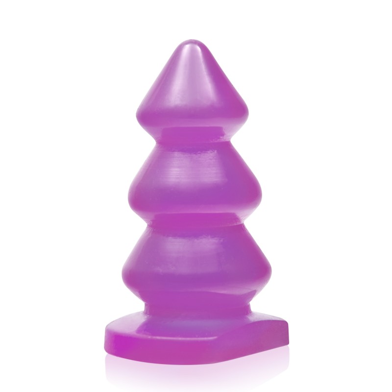 SI IGNITE Triple Bump Plug (X-Large) , 14,50 cm (5,75 in), Purple - TOYS