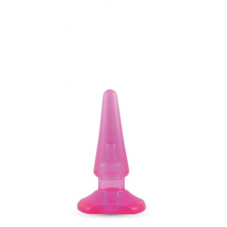 Blush b yours Basic Anal Plug, PVC, Pink, 10 cm (3,5 in), Ø 3,1 (1,2 in) - TOYS