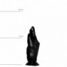 ALL BLACK Fisting Hand Barry, Vinyl, Black, 18 cm (7,1 in), Ø 8 cm (3,1 in) - TOYS